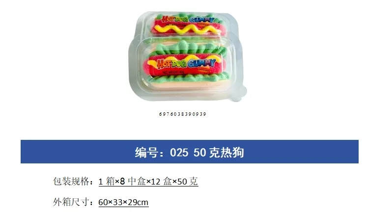 50克热狗绵花糖第1张